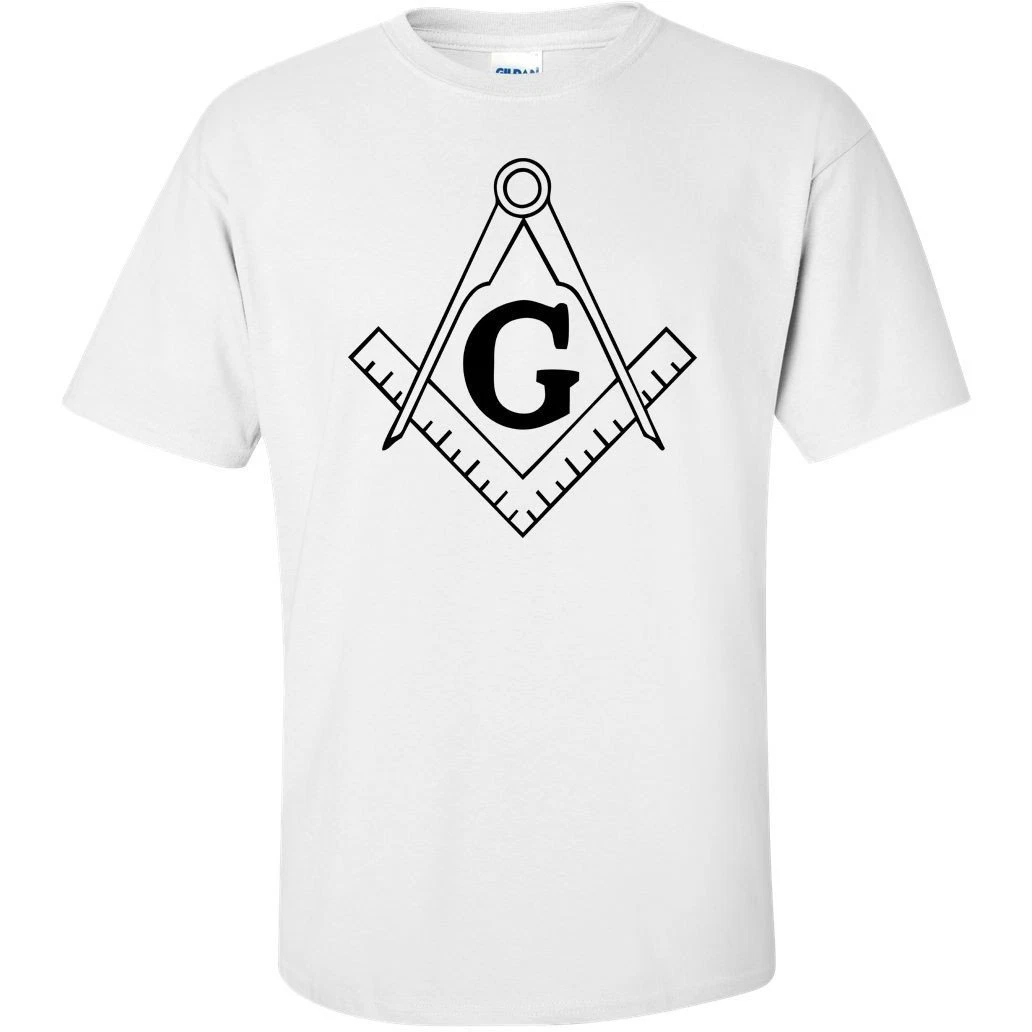 Mason Square & Compass Masonic Symbol Vintage T-Shirt